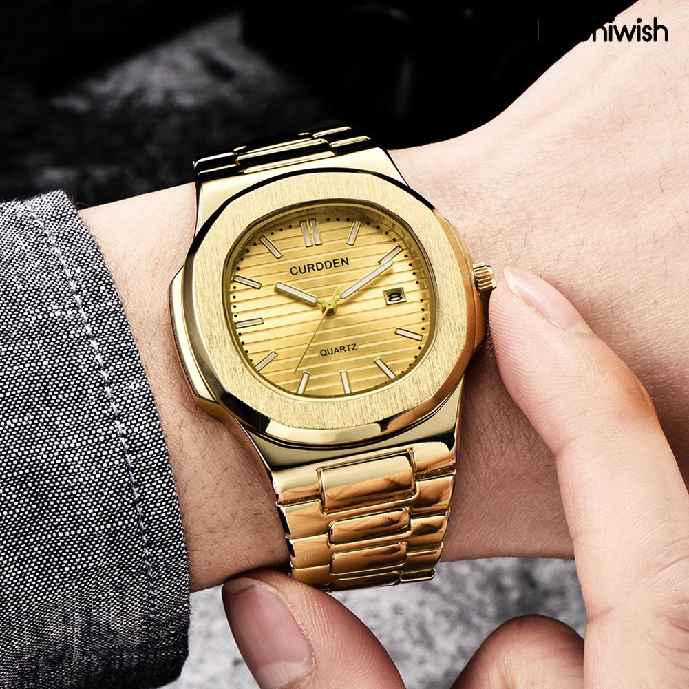 Đồng Hồ Đeo Tay Dây Da Thời Trang Lịch Lãm Cho Nam