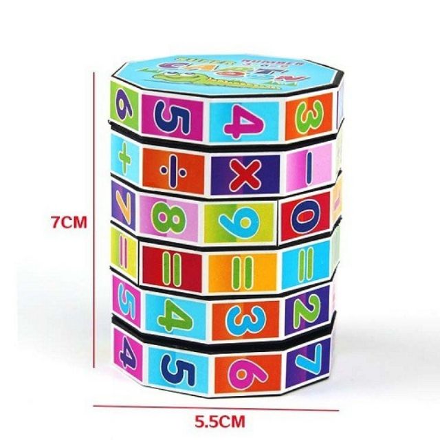 Rubik giúp bé học toán