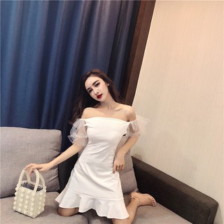 đầm nữ đuôi cá tay bồng