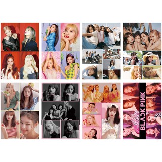Poster A3 Blackpink 8 tấm treo trang trí