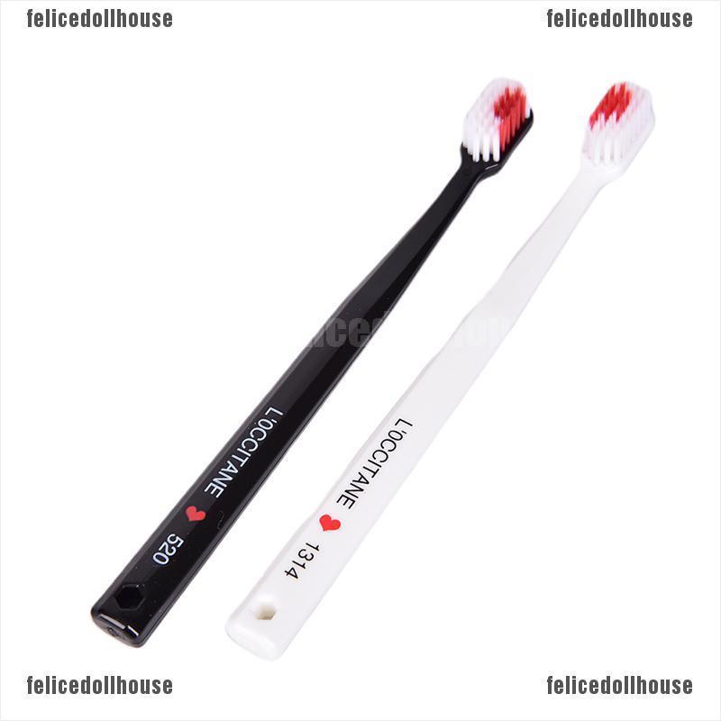 Bộ 2 Bàn Chải Đánh Răng nano Hình Trái Tim Cho Bé