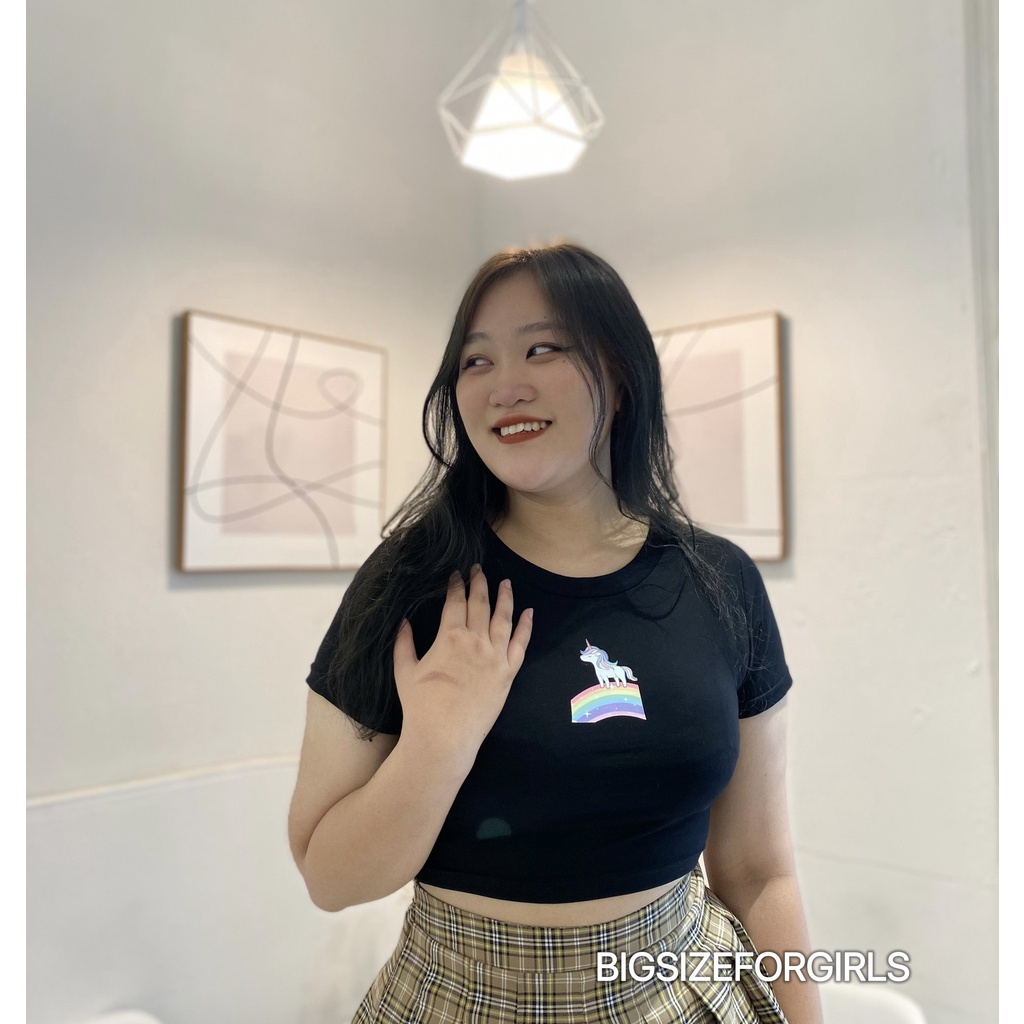 ÁO CROP UNI BIGSIZE