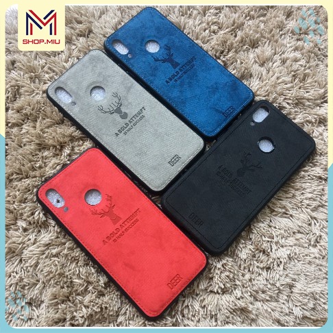 Ốp lưng vải bò Huawei Nova 3i/Nova 3e/P30/P30 Lite/Y7 pro 2019/Y9 2019/Honor Play/Y9 prime họa tiết hươu