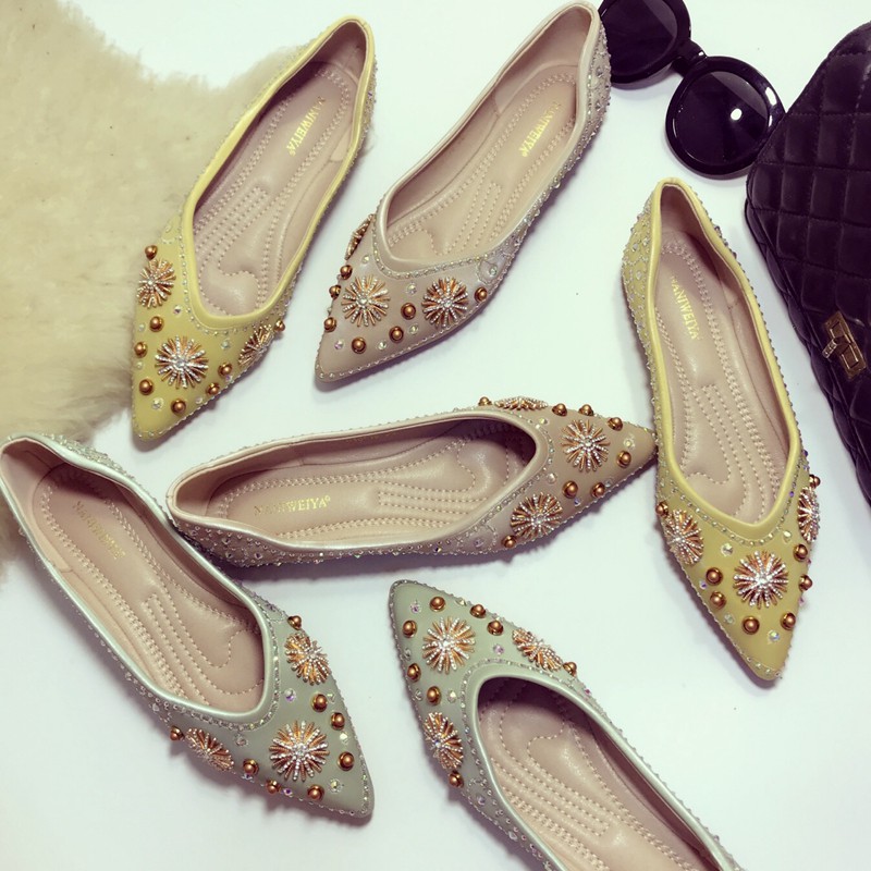 Giày Búp Bê Mũi Nhọn Thời Trang Thanh Lịch Dành Cho Nữ | BigBuy360 - bigbuy360.vn