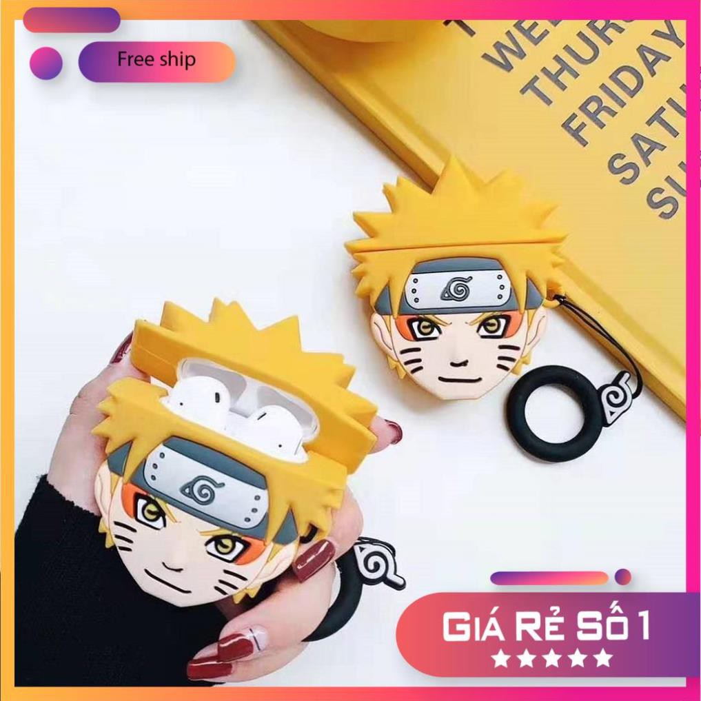 Airpods Case ⚡Freeship ⚡ VỎ BỌC AIRPODS COOL NARUTO Cho Tai Nghe Không Dây Airpods 1/ 2/ i12/ Pro