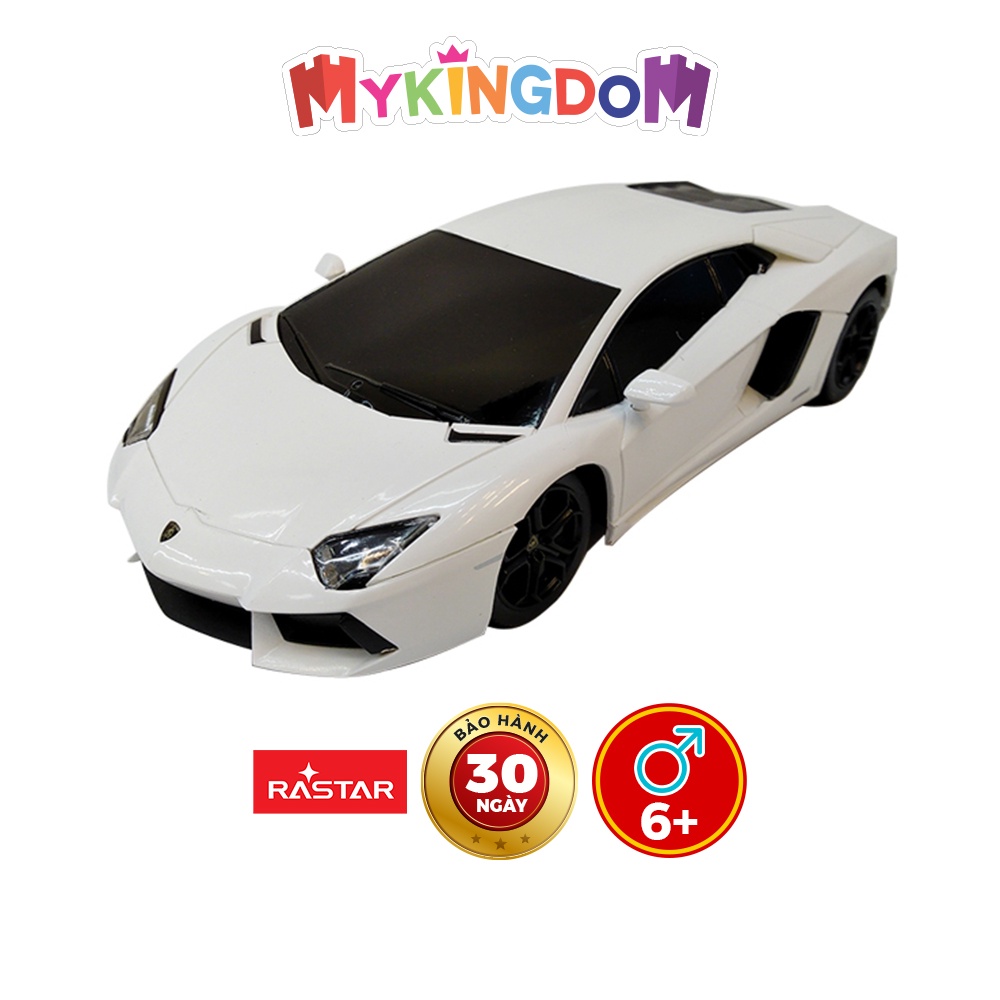 Đồ Chơi Xe Điều Khiển RASTAR Lamborghini Aventador Màu Trắng R46300-WHI