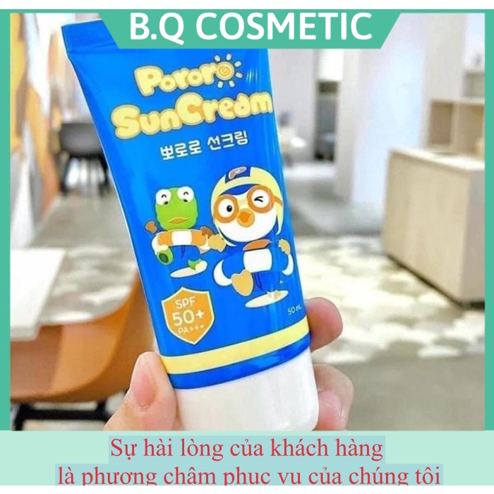 Kem Chống Nắng Trẻ Em Pororo