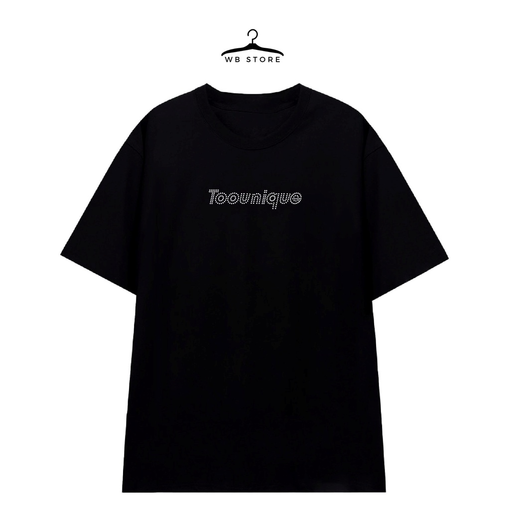 Áo thun unisex WB Toounique Áo thun nam nữ tay lỡ form rộng oversize