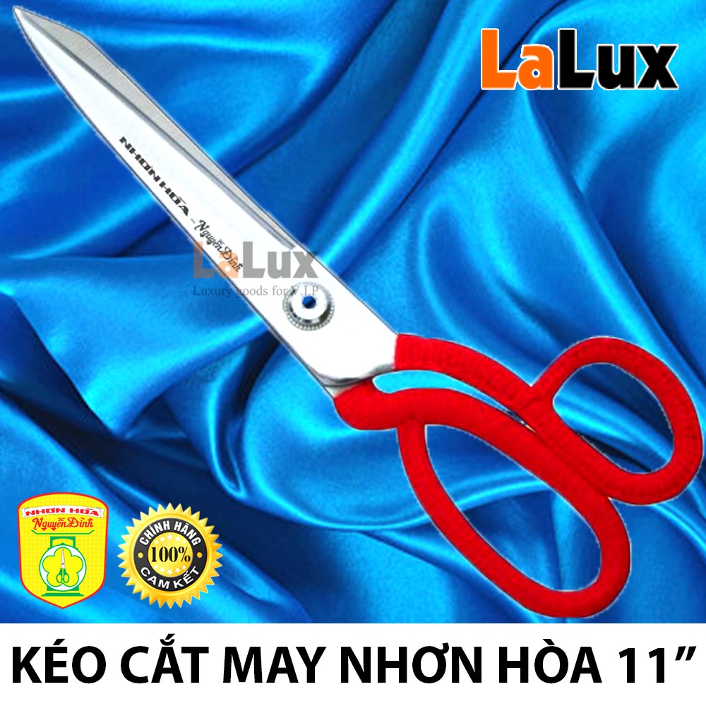 Kéo Cắt May Chuyên Nghiệp NHƠN HÒA - NGUYỄN ĐÌNH NHK-11TR - Kéo Cắt Vải Thợ May Cao Cấp