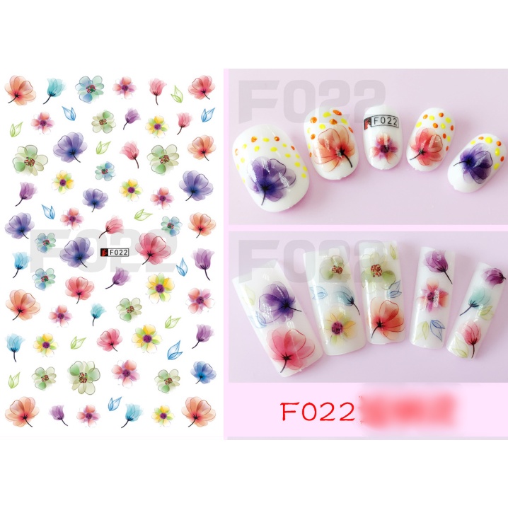 Decal, Sticker dán móng