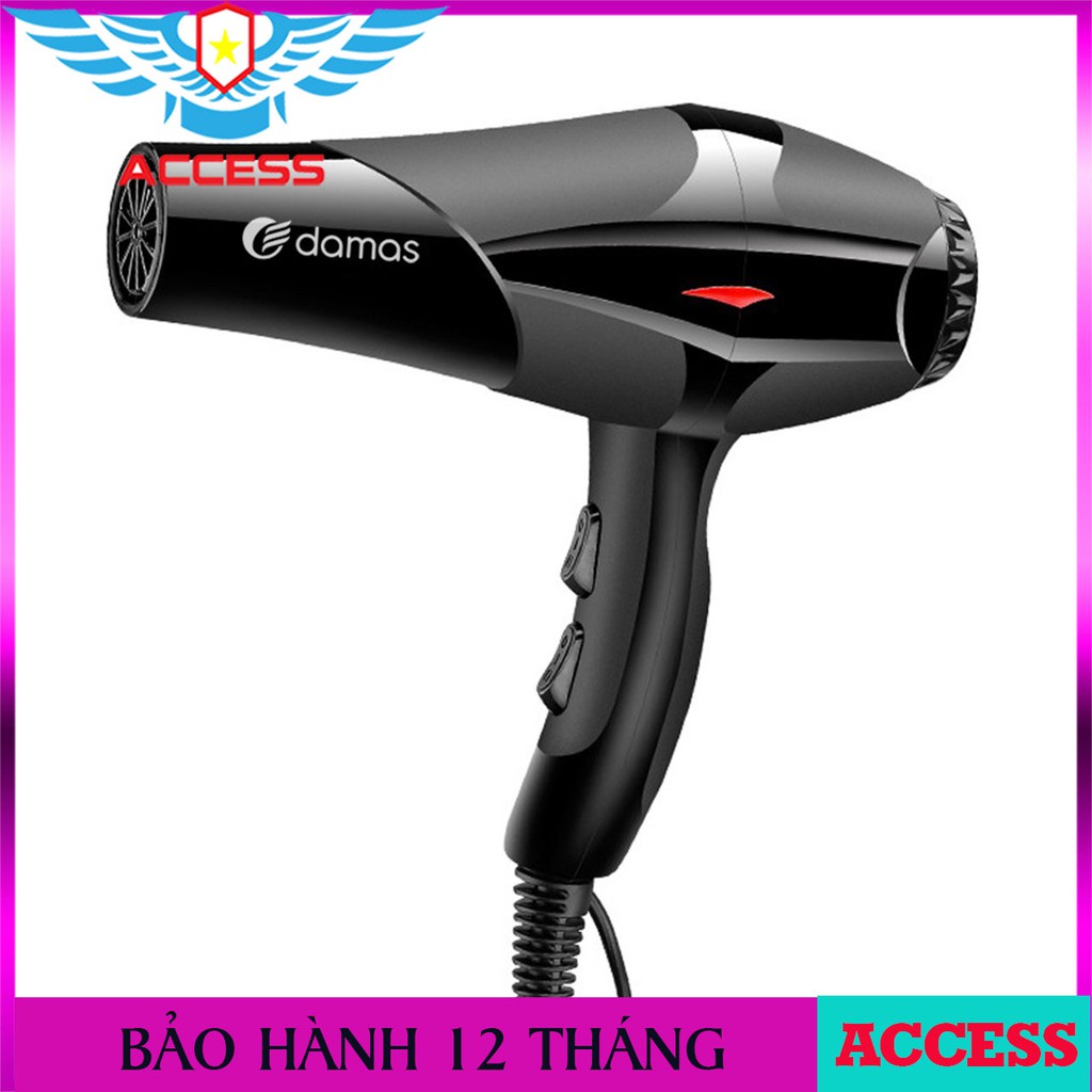 [ SIÊU SẤY TÓC ] Máy Sấy Tóc - Máy Sấy Tóc Tạo Kiểu  Công Suất Lớn 2000W Tặng Kèm Bộ Phụ Kiện 5 Món ACCESS
