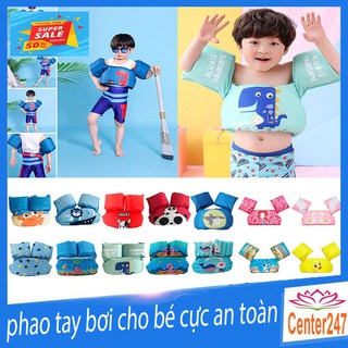 [Rẻ vô địch] Phao Tay Bơi Liền Thân Cho Bé - Hàng Đẹp -center247