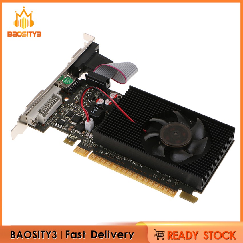 Card đồ họa rời DDR3 64Bit 2 chuyên dùng cho máy tính chơi game/máy tính xách tay GT730 | BigBuy360 - bigbuy360.vn