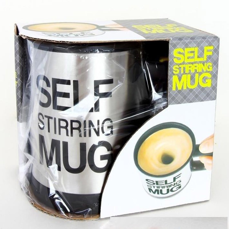 Cốc tự khuấy thông minh,cốc tự pha cafe cao cấp Self Stirring Mug rễ ràng su dụng