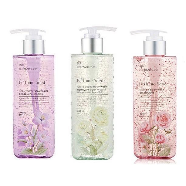 SỮA TẮM TRẮNG DA PERFUME SEED WHITE PEONY BODY WASH THE FACE SHOP..