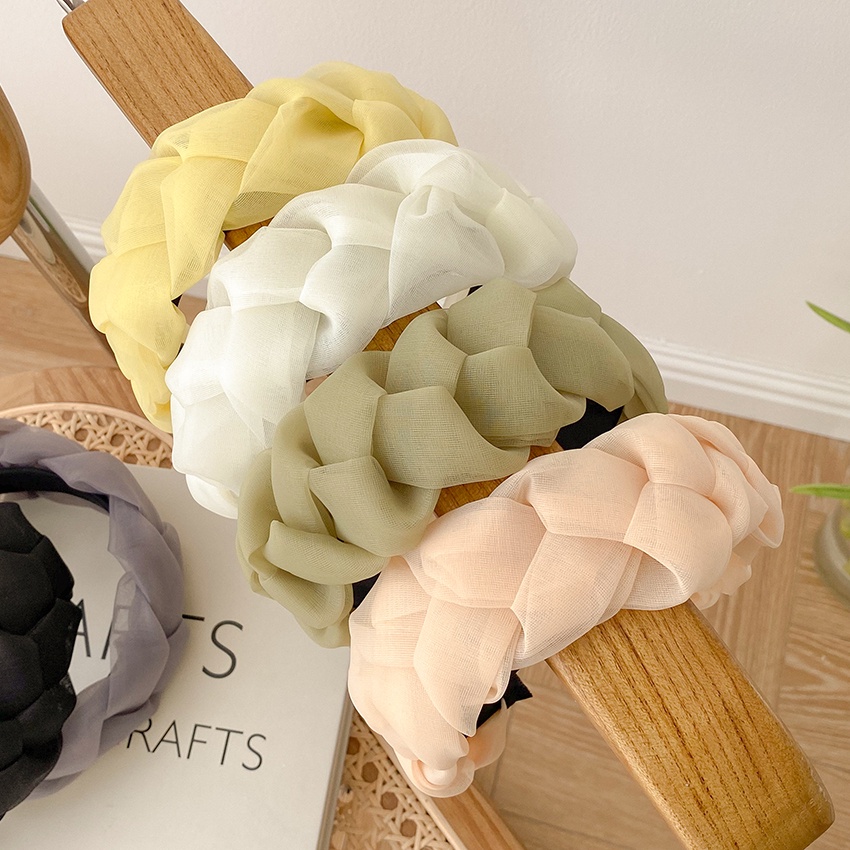 Dây buộc tóc vải lưới phong cách Hàn Quốc thời trang cho nữ