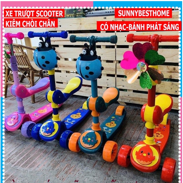 Xe Scooter Cho Bé, Xe Trượt Scooter Cho Bé, Trẻ Em Cao Cấp