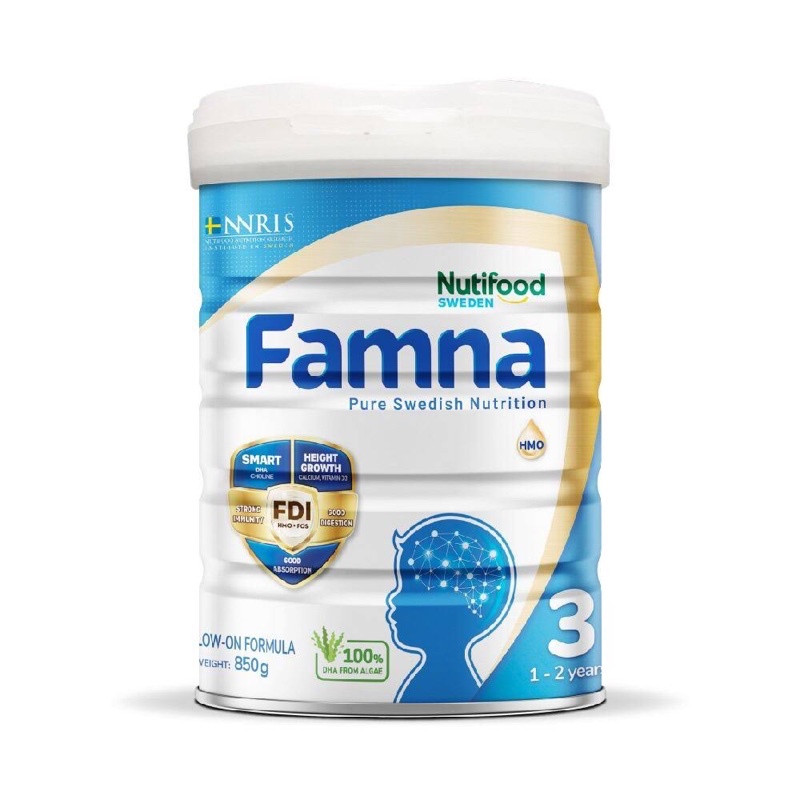 Sữa Bột Nutifood Famna Số 3 850g