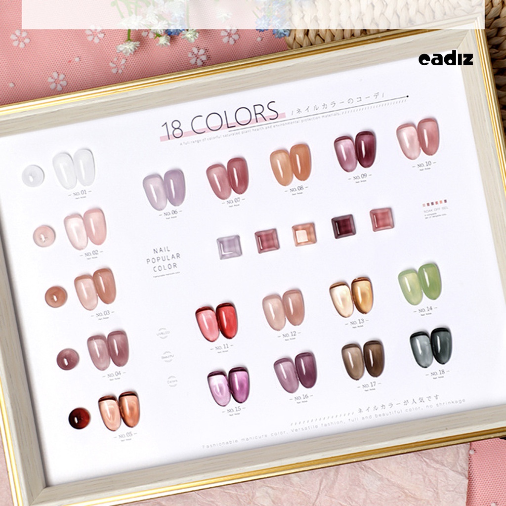 Gel Sơn Móng Tay Tạo Hiệu Ứng Đá Bóng 15ml Chất Lượng Cao