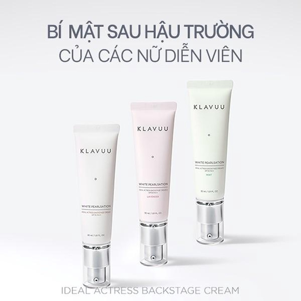 Kem Lót Klavuu White Pearlsation Deal Actress Backstage Cream Spf30 PA++