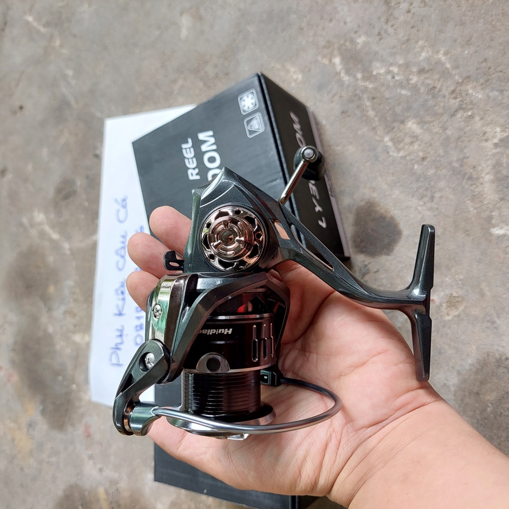 Máy câu cá cao cấp thép không ghỉ SIZE 2500 3000