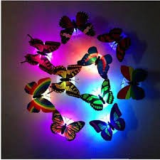 10 ĐÈN LED CON BƯỚM DÁN TƯỜNG