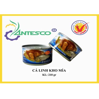 Cá linh kho mía (hộp 6 lon)