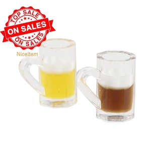 Mô Hình Ly Bia Mini Tỉ Lệ 1:12 M3A0 Trang Trí Nhà Búp Bê