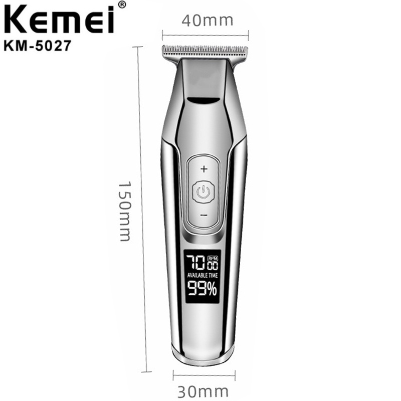 Tông đơ cắt tóc, bấm viền, chấn viền Kemei KM-5027