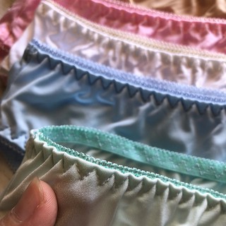 COMBO 5 QUẦN LÓT TRƠN COTTON LỤA, THUN LẠNH MỀM MẠI