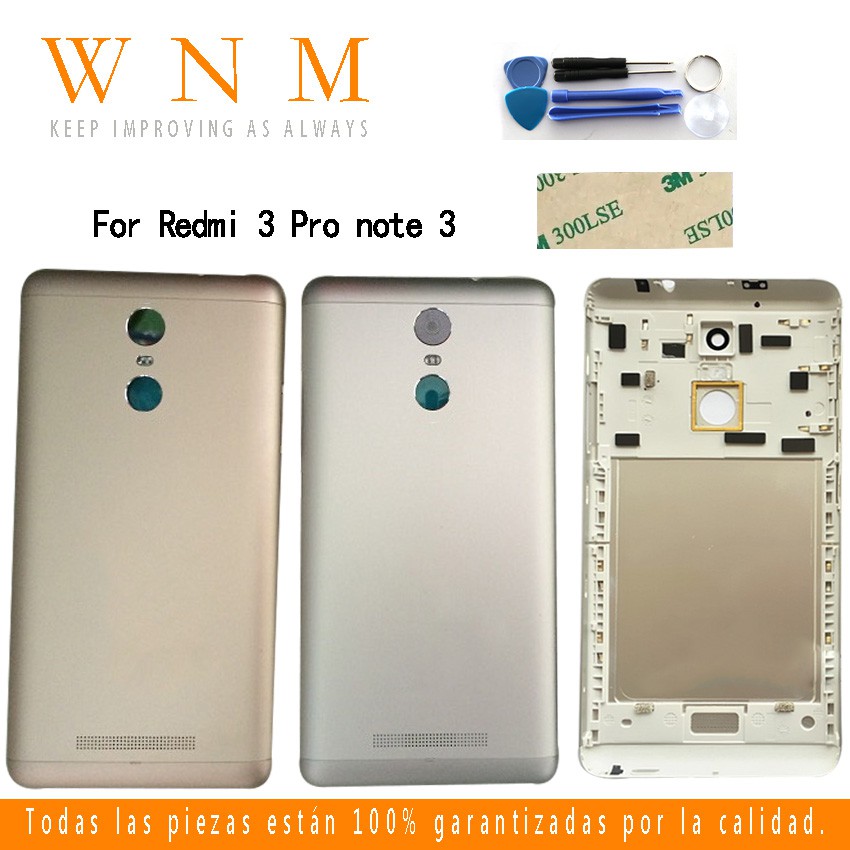 Mặt Lưng Điện Thoại Kèm Pin Thay Thế 150mm Cho Xiaomi Redmi Note 3 Pro