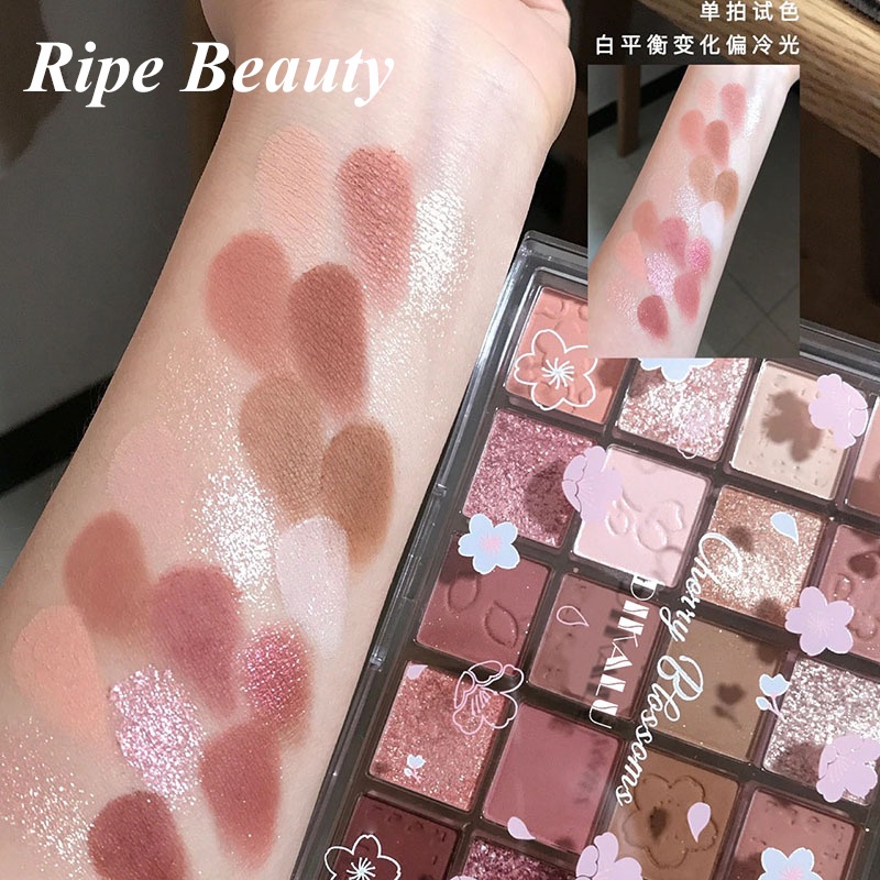 Bảng Phấn Mắt 20 Màu Dikalu Ánh Lấp Lánh Trong Suốt Thiết Kế Siêu Đẹp Hàng Nội Địa Trung