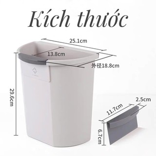 Thùng rác treo tủ JIANXIA