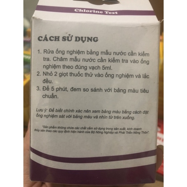 Test Chlorine Cp, bộ đo Clo CP