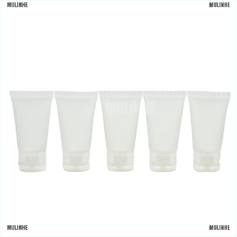 Set 5 Lọ Rỗng Trong Suốt 20/30/50/100ml Đựng Mỹ Phẩm Tiện Dụng