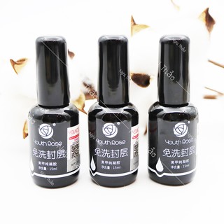 Đồ nail base top cứng móng hoa hồng