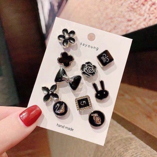 (Siêu rẻ) Set 10 khuy cài áo mini