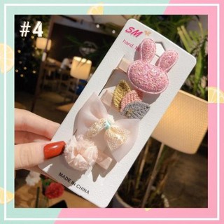 [Siêu Cưng]Set Kẹp 4 Món Cho Bé Yêu
