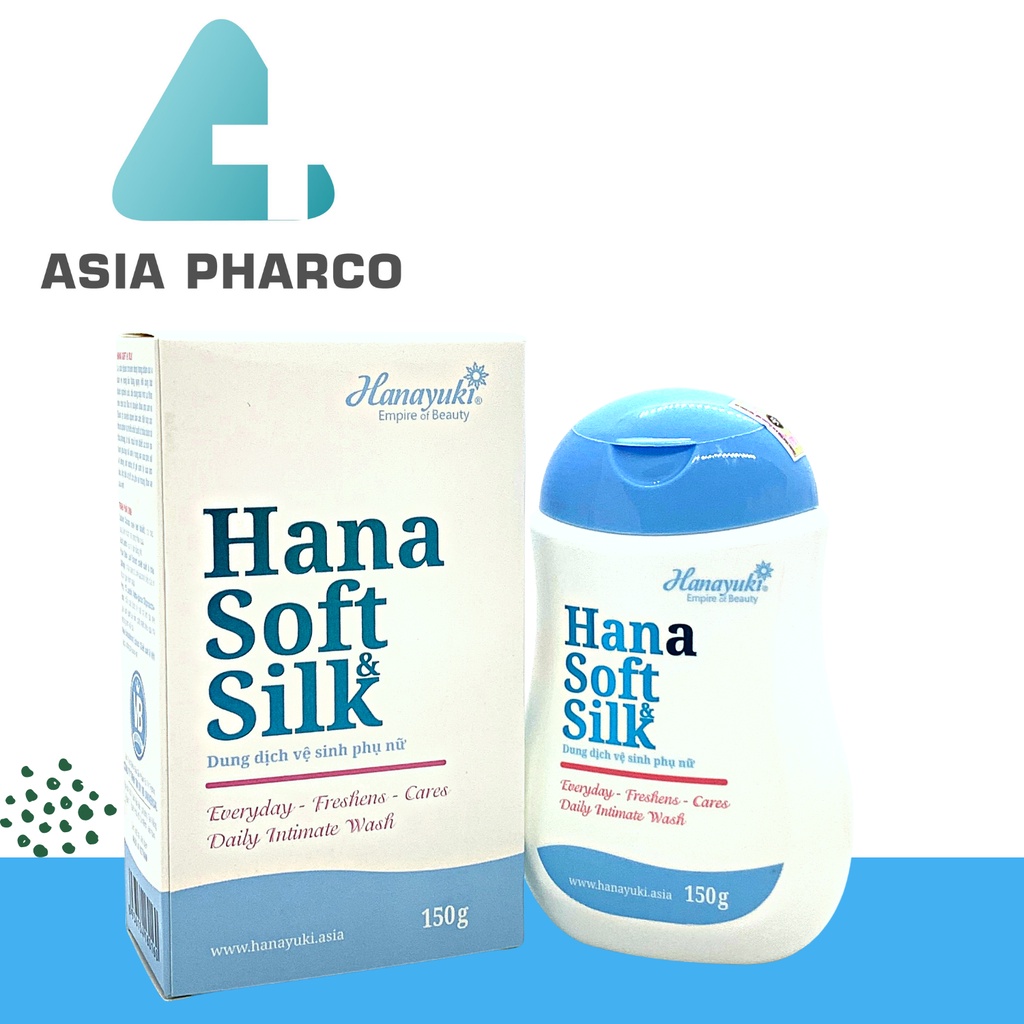 Dung Dịch Vệ Sinh Phụ Nữ Hana Soft Silk Chính Hãng 150