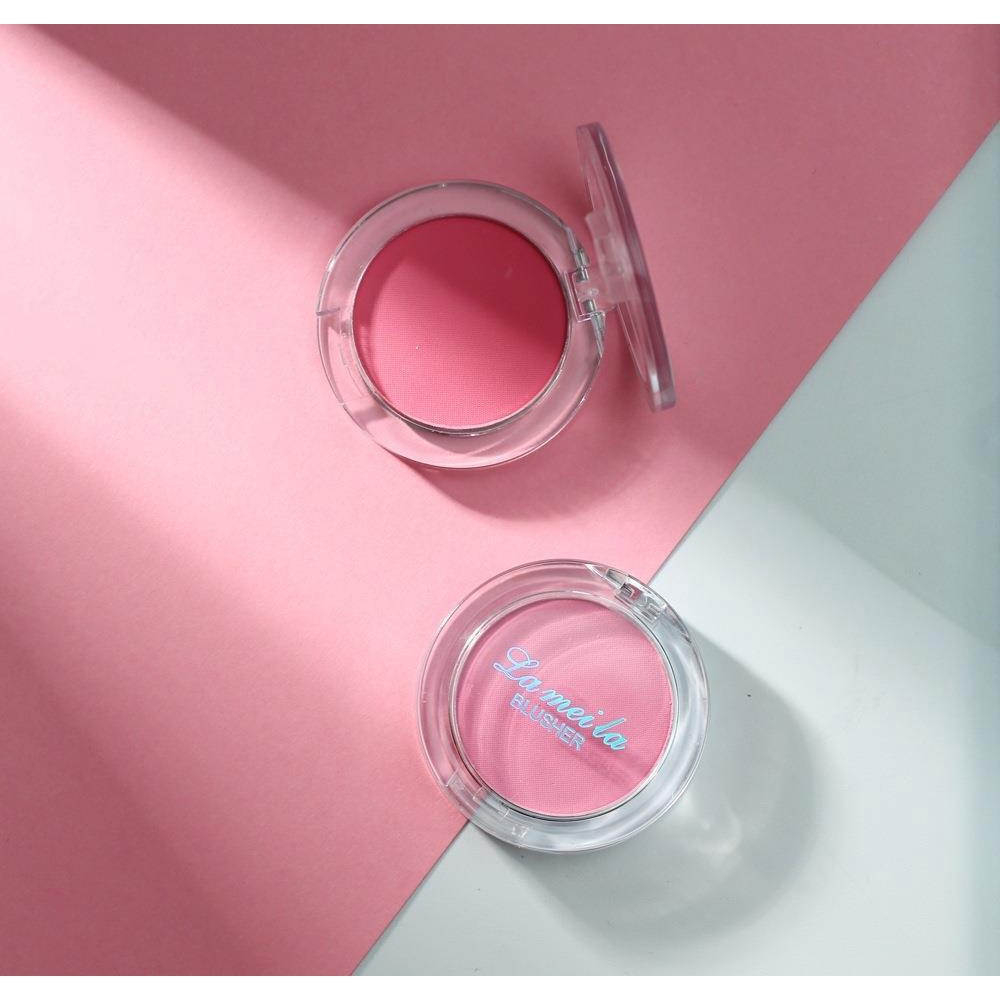 Phấn Má Hồng Phong Cách Hàn Quốc Lameila Blusher Novo Minfei Tông Lì Và Nhũ Color Geometry