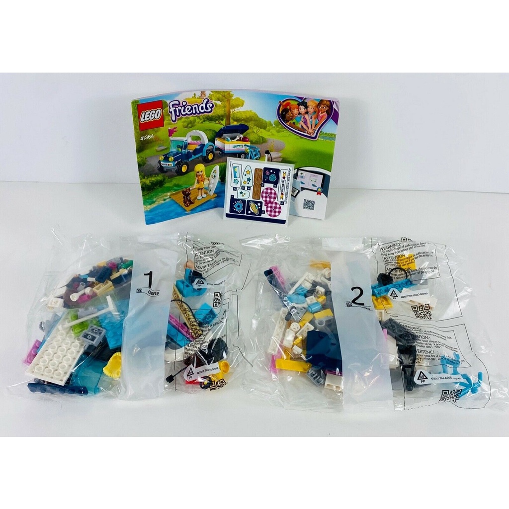 Bộ lắp ráp Xe Dã Ngoại Kèm Vali Kéo Của Stephanie - LEGO Friends 41364