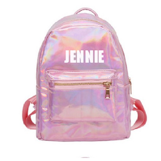 Cặp sách JENNIE Blackpink balo túi hologram thời trang tặng kèm ví hologram mini xinh Chonmua365