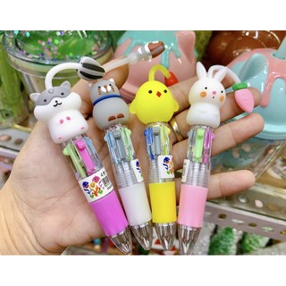 Bút bi mini 5 màu cute