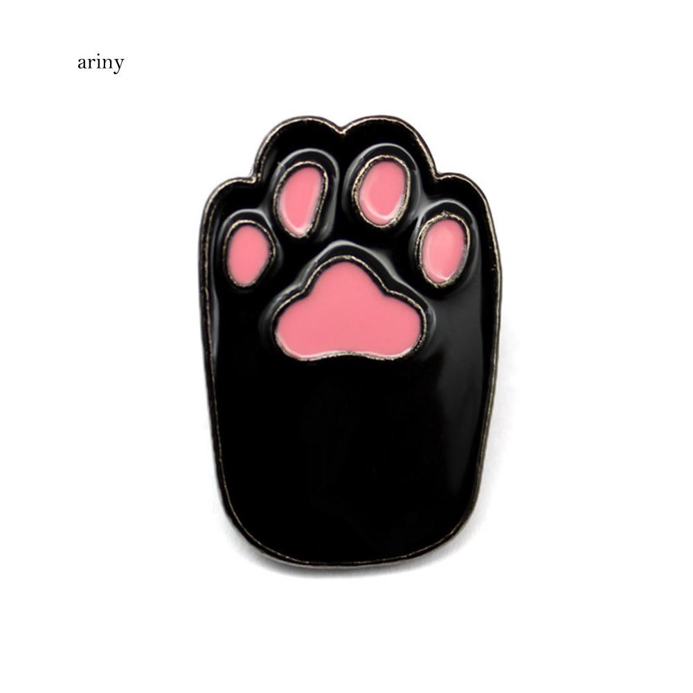 ★ Huy Hiệu Cài Áo Hình Dấu Chân Chó Hoạt Hình Đáng Yêu