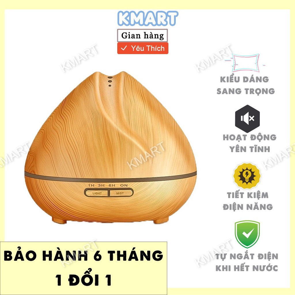 MÁY KHUẾCH TÁN TINH DẦU BÚP SEN 550ML