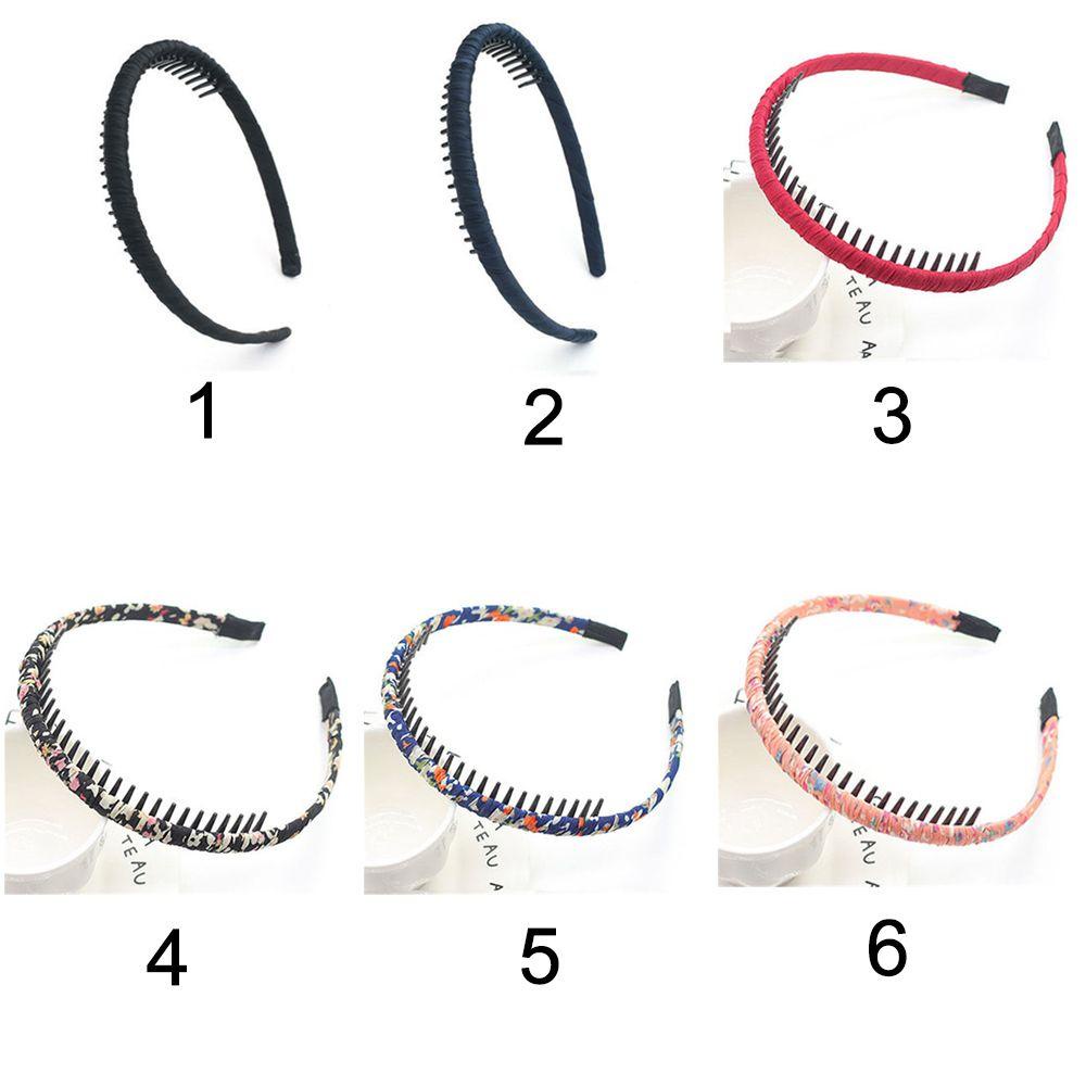 Lược Cài Tóc Chống Trượt Có Răng Thời Trang