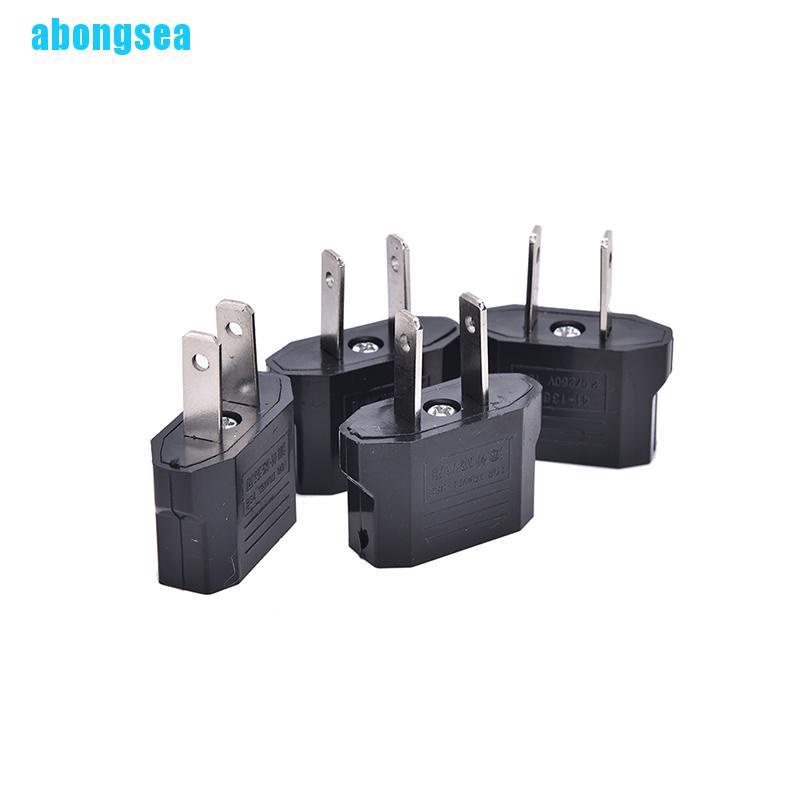 Set 4 Phích Cắm Chuyển Đổi Eu Sang Us Mới | BigBuy360 - bigbuy360.vn