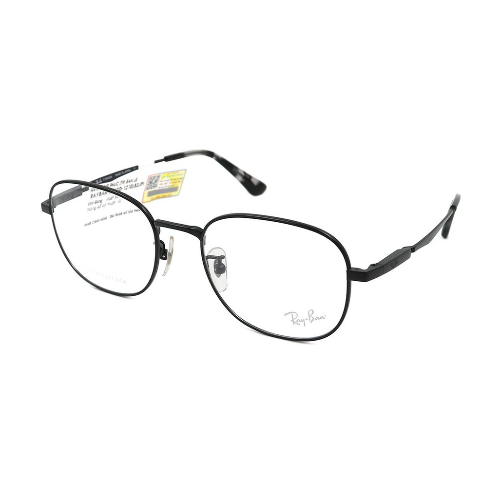 (Hàng chính hãng) Gọng kính nam nữ Rayban RB8760D (53-20-145) màu sắc thời trang, thiết kế dễ đeo bảo vệ mắt