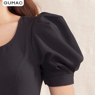 Đầm cổ U phom xòe DA1049 GUMAC