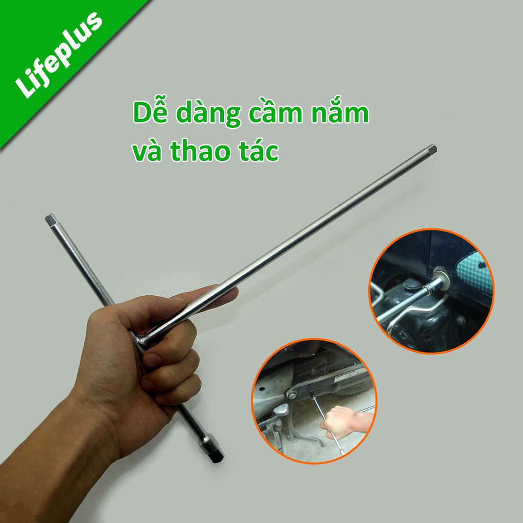 Tay vặn chữ T 3 đầu 1/4 và 3/8 Standard